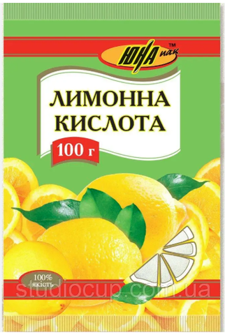 Кислота лимонна Юна, 100 г